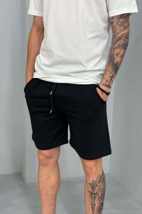 SIMPLE MAN SHORTS BLACK/ E ZEZE - 2