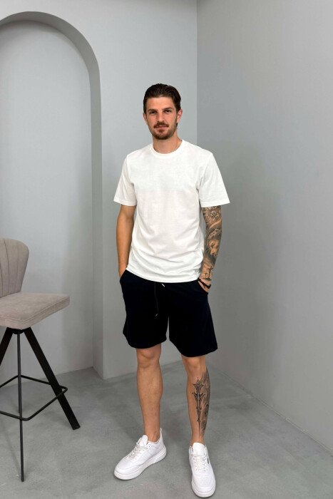 SIMPLE MAN SHORTS MIDNIGHT BLUE/BLU MESNATE - 1