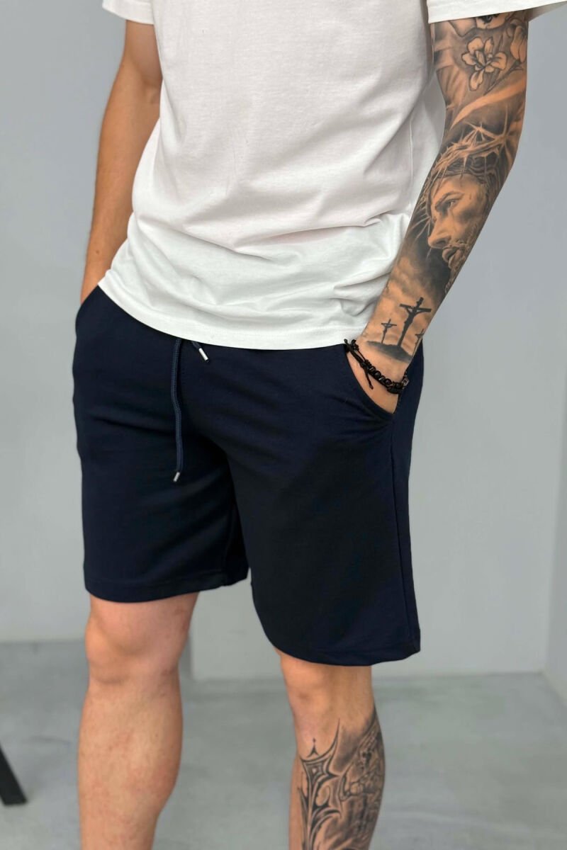 SIMPLE MAN SHORTS MIDNIGHT BLUE/BLU MESNATE - 2
