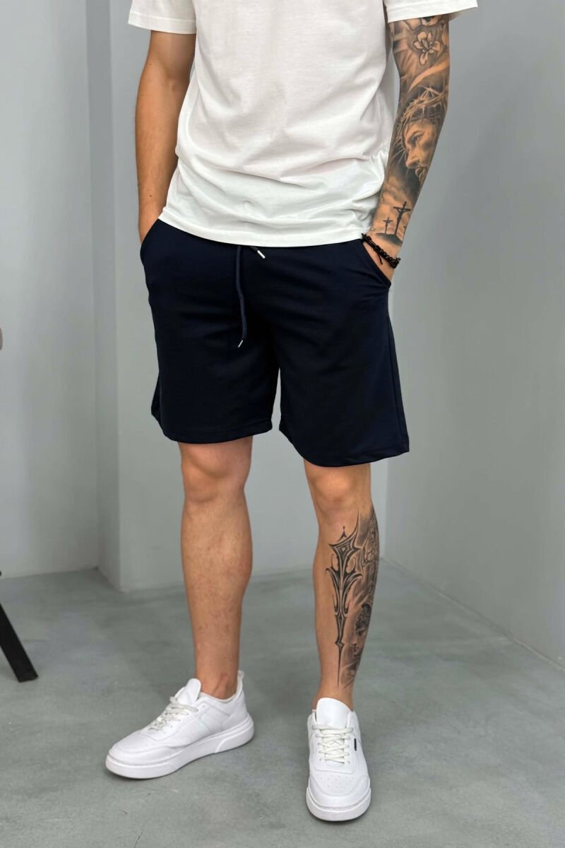 SIMPLE MAN SHORTS MIDNIGHT BLUE/BLU MESNATE - 4