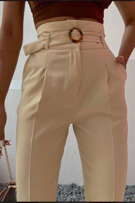 SIMPLE ON COLOR BELT WOMAN BEIGE/BEZHE - 3