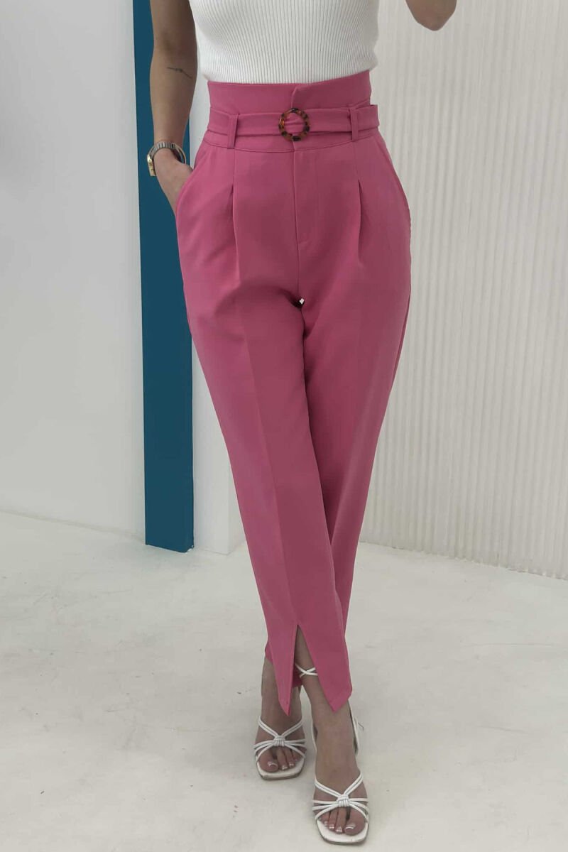 SIMPLE ON COLOR BELT WOMAN PINK-RED/RO-KU - 3