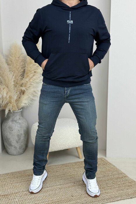 SIMPLE ONE COLOR MEN JEANS LIGHTBLUE/BZ - 1