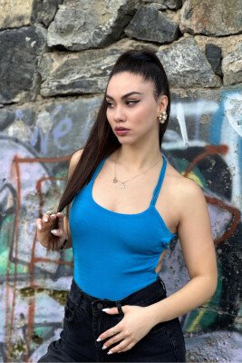 SIMPLE ONE COLOR WOMAN BODY BLUE/BLU - 1