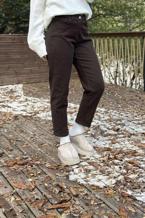 XHINSE TE THJESHTA NJE NGJYRESHE PER FEMRA NE NGJYRE KAFE TE ERRET - KLAUDIO FASHION