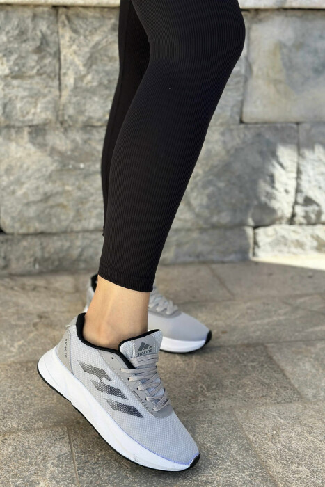SIMPLE RUNNING PLATFORM WOMEN SNEAKERS LIGHT GREY/GZ 