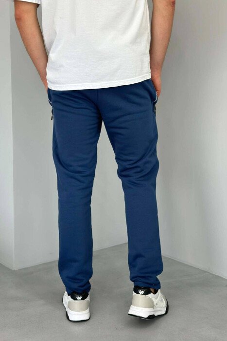 SIMPLE SPORTS MEN SWEATPANTS BLUE/BLU - 2