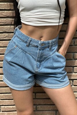 SIMPLE WOMAN JEANS LIGHTBLUE/BZ - KLAUDIO FASHION