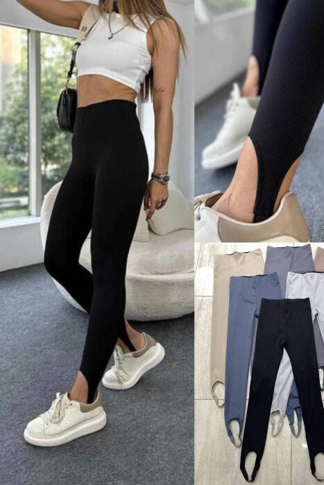 SIMPLE WOMAN LEGGINGS BLACK/ E ZEZE - KLAUDIO FASHION