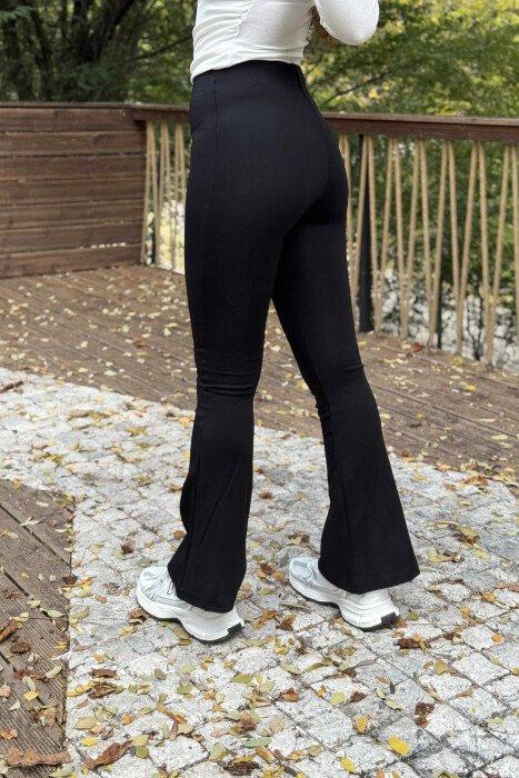 SIMPLE WOMAN LEGGINGS BLACK/ E ZEZE - 4
