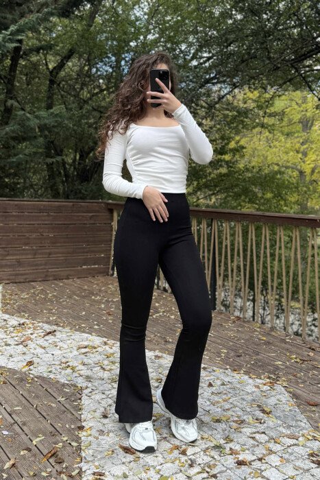 SIMPLE WOMAN LEGGINGS BLACK/ E ZEZE - 5