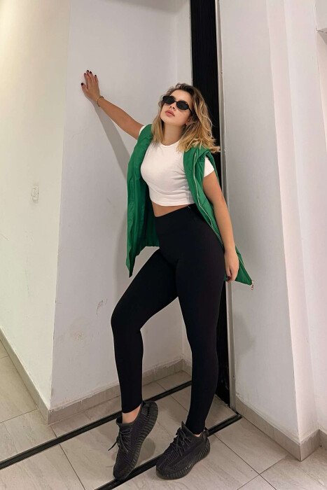 SIMPLE WOMAN LEGGINGS BLACK/ E ZEZE - 2
