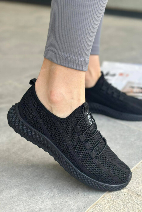 SIMPLE WOMAN SNEAKERS BLACK/ E ZEZE - 2