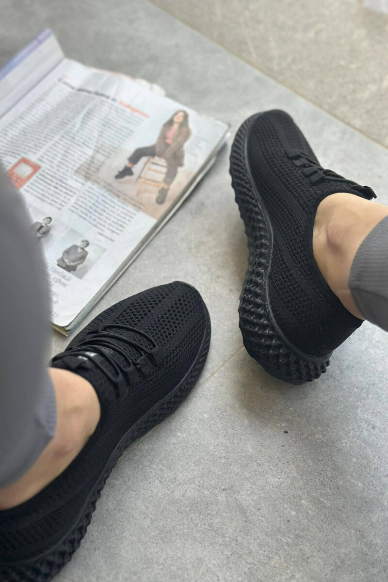 SIMPLE WOMAN SNEAKERS BLACK/ E ZEZE - 3