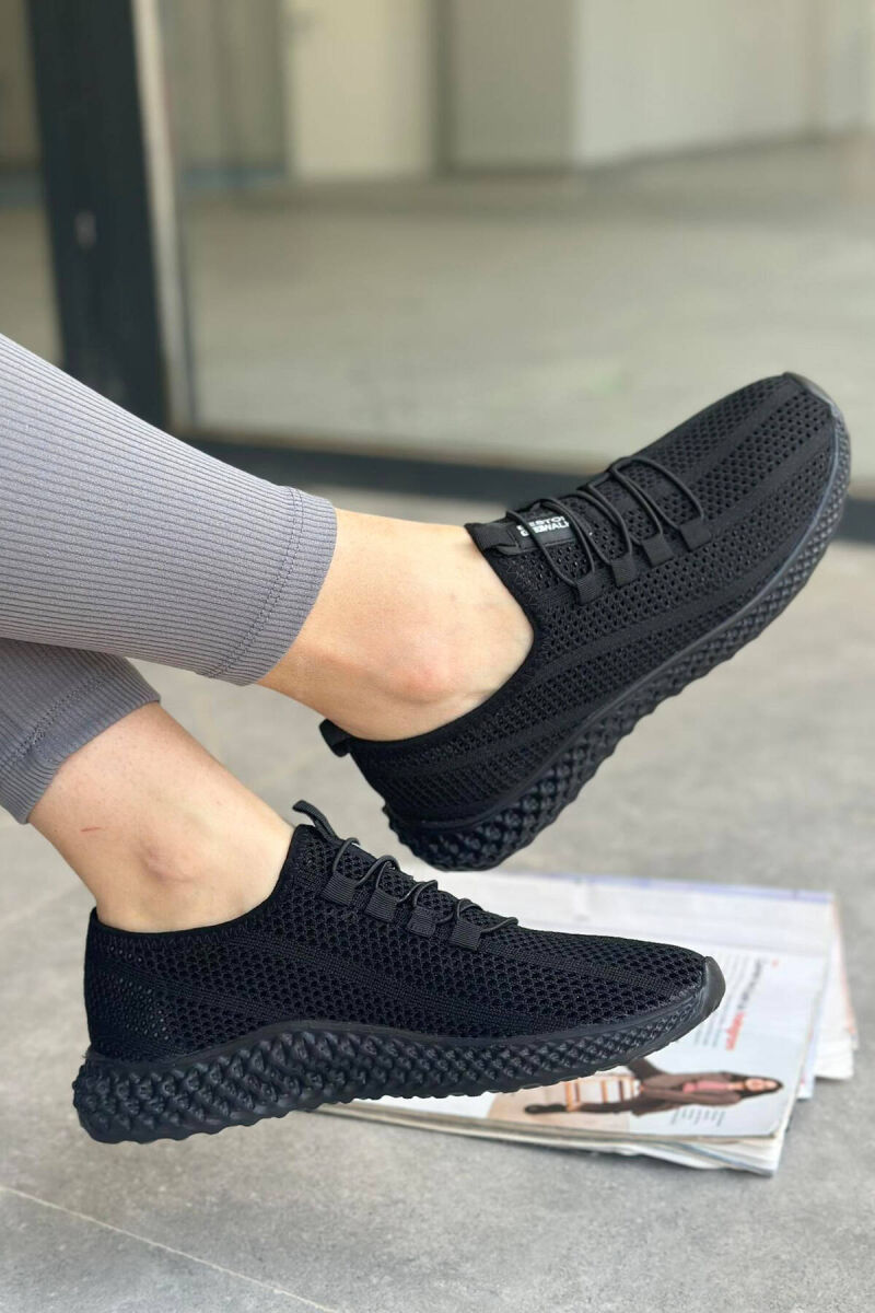 SIMPLE WOMAN SNEAKERS BLACK/ E ZEZE - 4