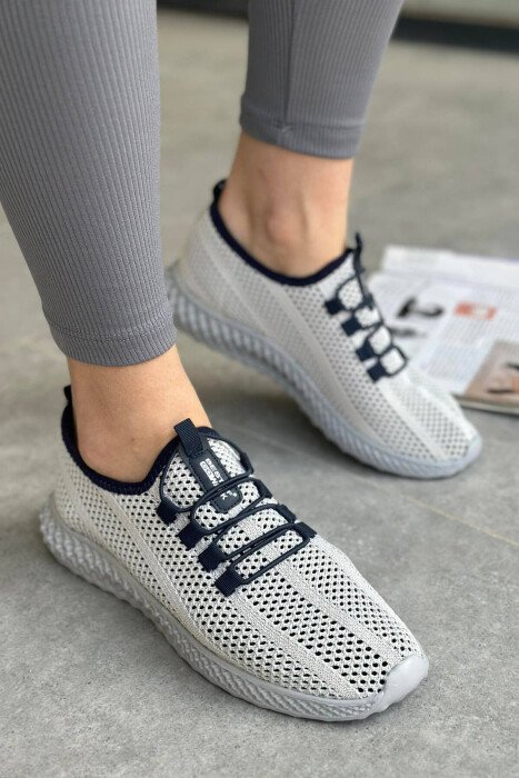 SIMPLE WOMAN SNEAKERS LIGHT GREY/GZ 