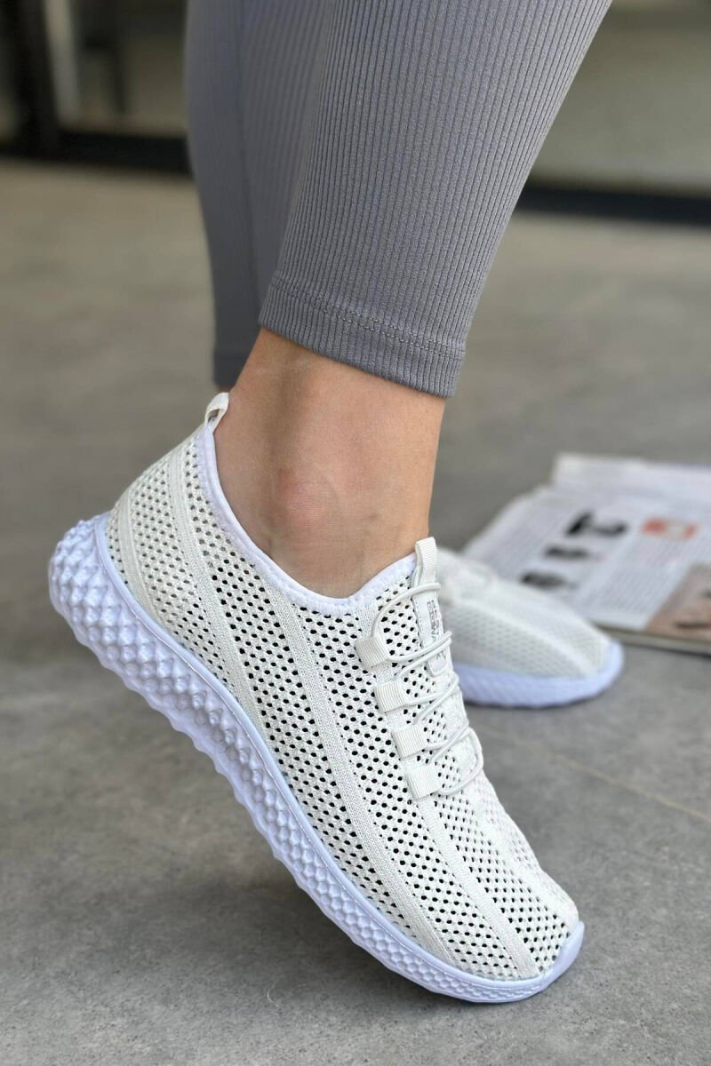 SIMPLE WOMAN SNEAKERS WHITE-E BARDHE - 1