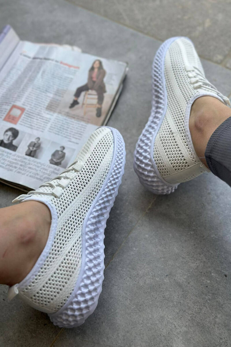 SIMPLE WOMAN SNEAKERS WHITE-E BARDHE - 2