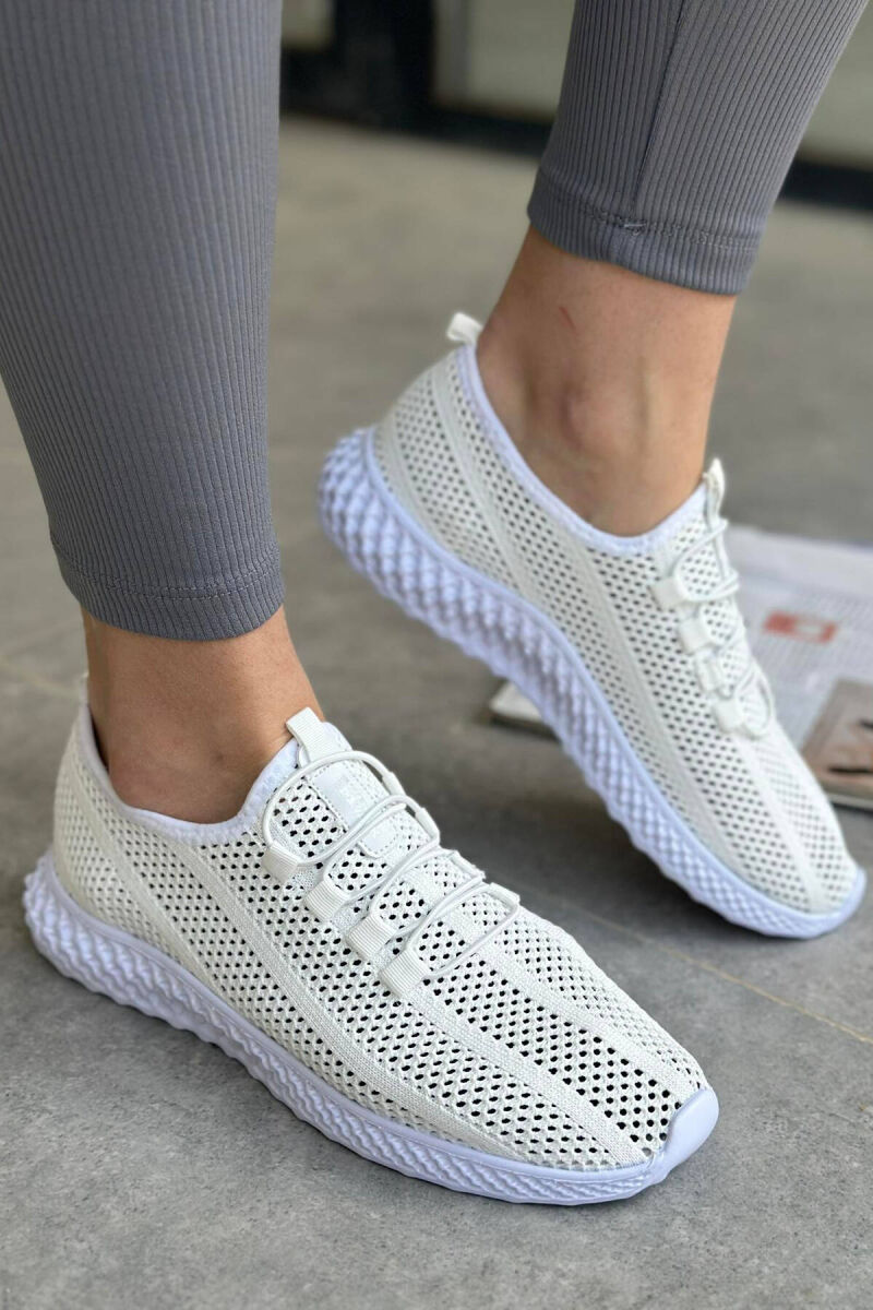 SIMPLE WOMAN SNEAKERS WHITE-E BARDHE - 3