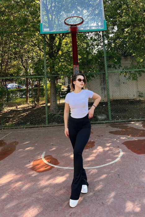 SIMPLE WOMAN LEGGINGS BLACK/ E ZEZE - 3