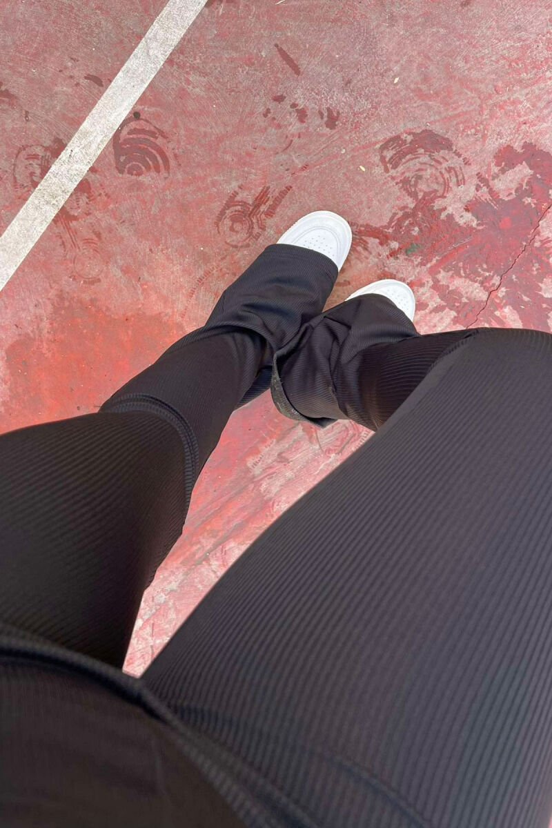 SIMPLE WOMAN LEGGINGS BLACK/ E ZEZE - 4