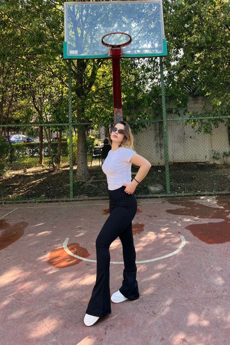 SIMPLE WOMAN LEGGINGS BLACK/ E ZEZE - 5