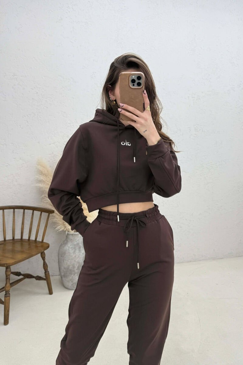 SIMPLE WOMAN LEGGINGS BROWN/KAFE - 6