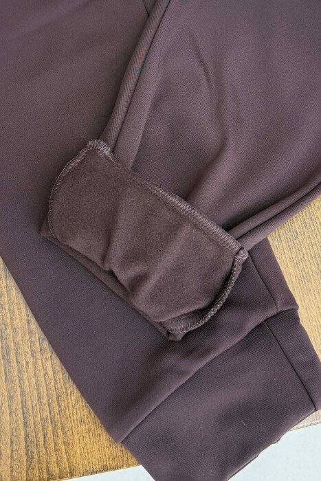 SIMPLE WOMAN LEGGINGS BROWN/KAFE - 9