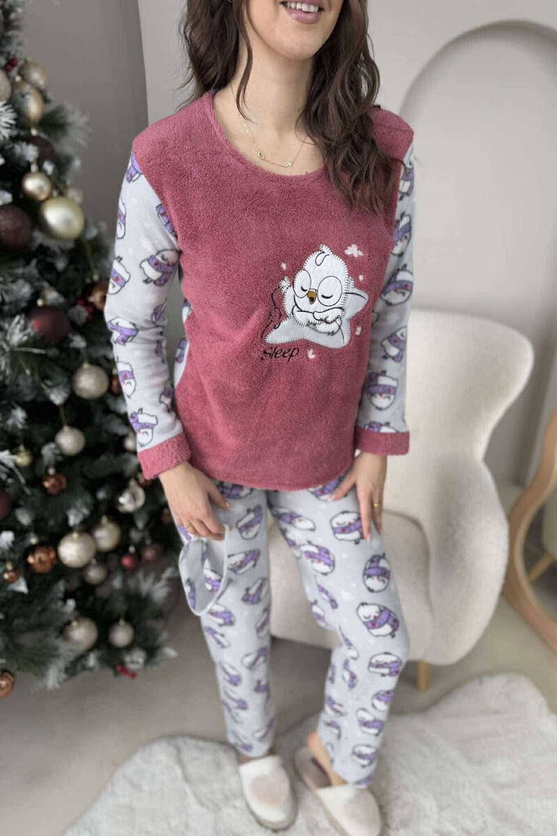 SLEEPING BIRD WOMEN PYJAMAS VINEGAR/UTHULL - 1