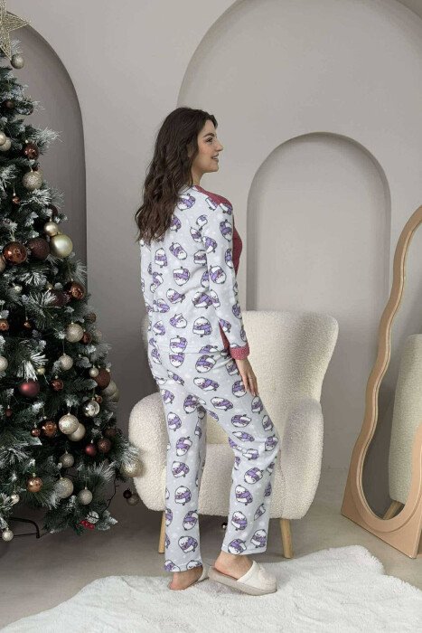 SLEEPING BIRD WOMEN PYJAMAS VINEGAR/UTHULL - 3