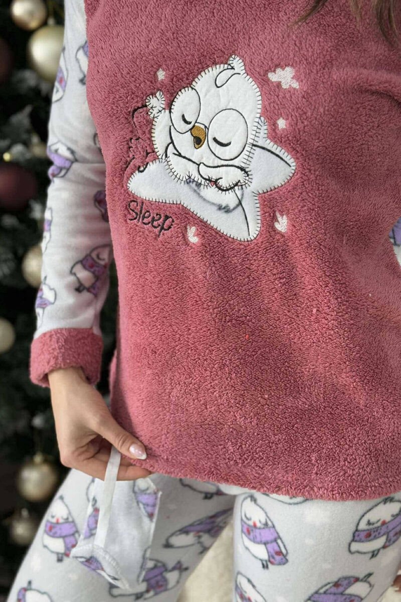 SLEEPING BIRD WOMEN PYJAMAS VINEGAR/UTHULL - 5