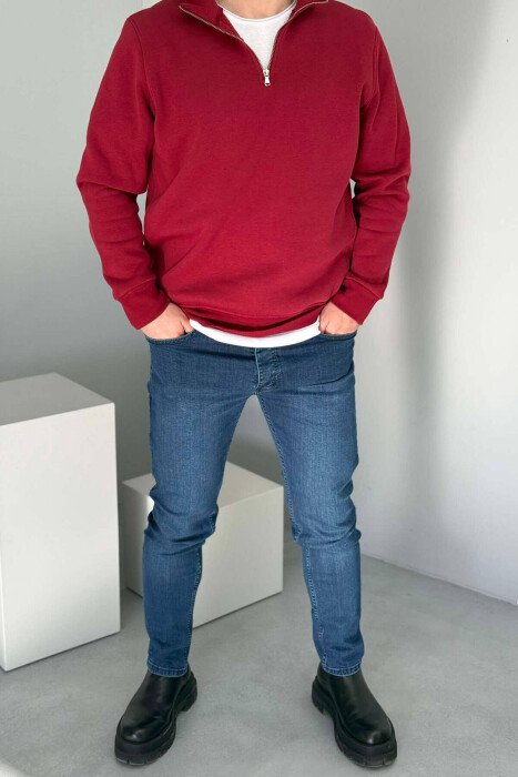 SLIM FIT SIMPLE MEN JEANS BLUE/BLU 