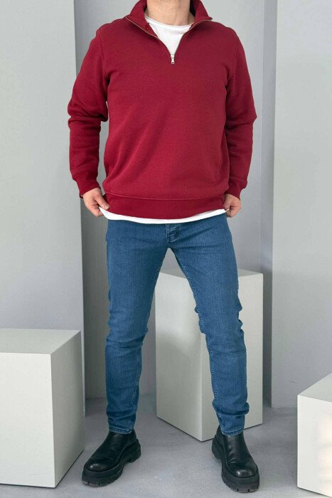 SLIM FIT SIMPLE MEN JEANS LIGHTBLUE/BZ 