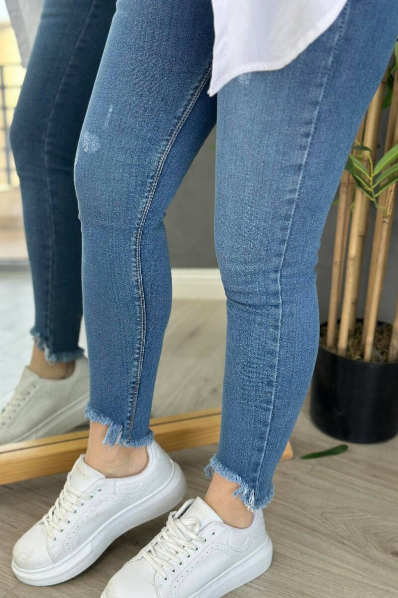 SLIM FIT WOMAN JEANS BLUE/BLU - 2