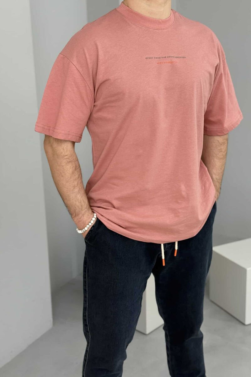 SMALL FRONT WRITTINGS MEN T-SHIRT VINEGAR/UTHULL - 1