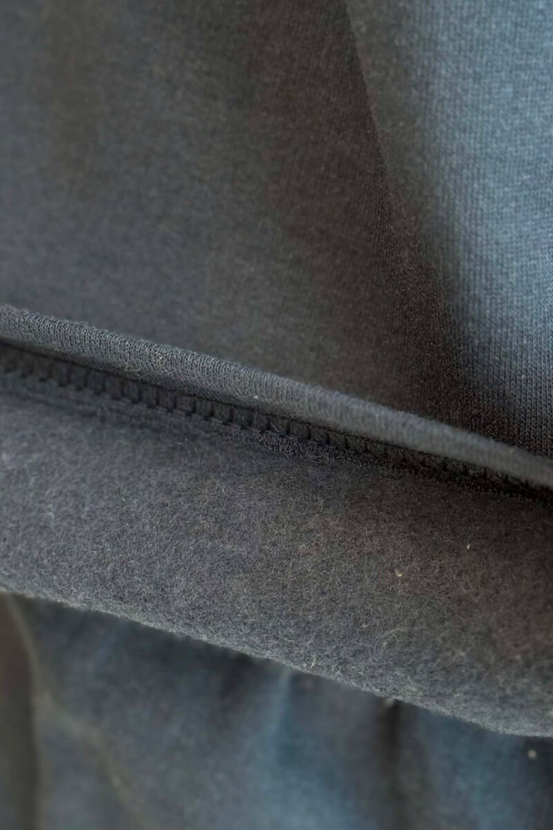 SMALL LOGO SWEATSHIRT+TROUSERS MEN PYJAMAS BLUE+GREY/ BLU+GRI - 4