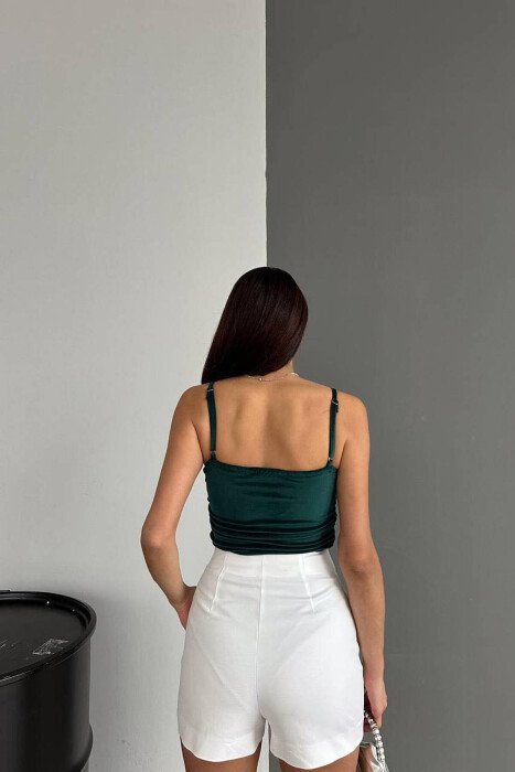 SPARKLES DETAIL WOMAN BODY GREEN/JESHILE - 3