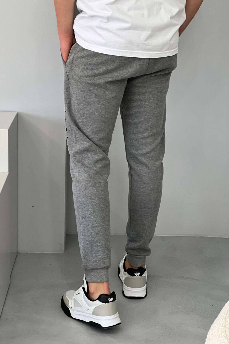SPECIFIC SIMPLE MEN SWEATPANTS GREY/GRI - 4
