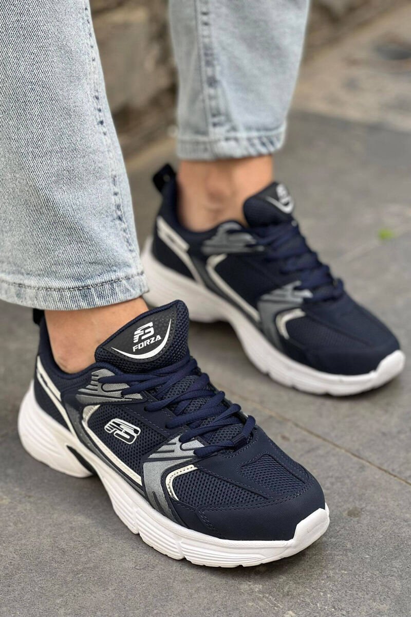 SPORT COMFY WOMAN SHOES DARKBLUE/WHITE - 3