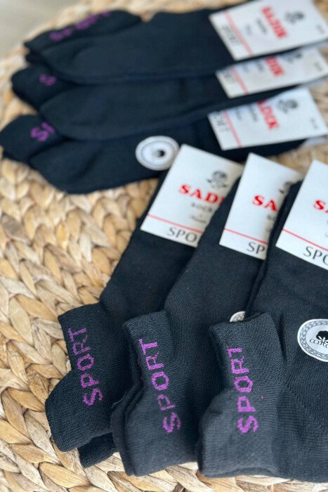 SPORT SIMPLE WOMAN ANKLE SOCKS PURPLE/LEJLA - 3