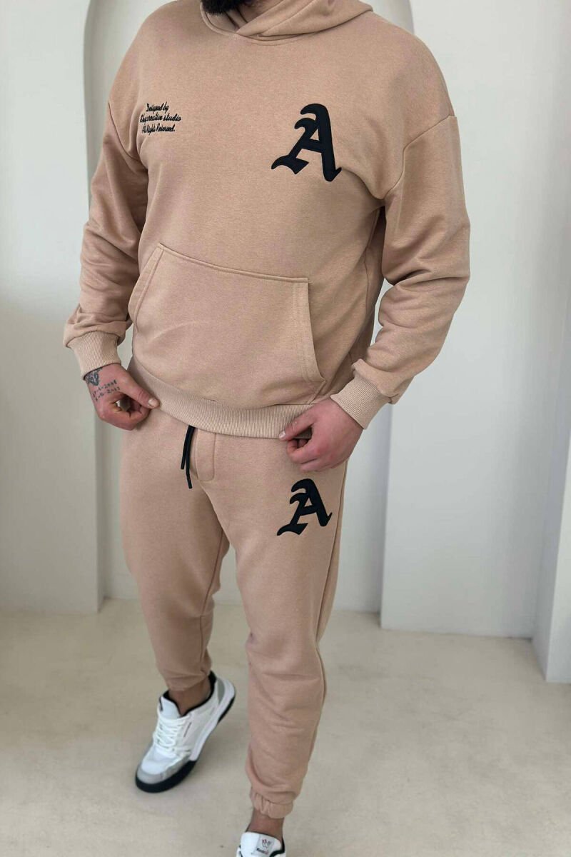SPORT WRITINGS MEN SET BEIGE/BEZHE - 5