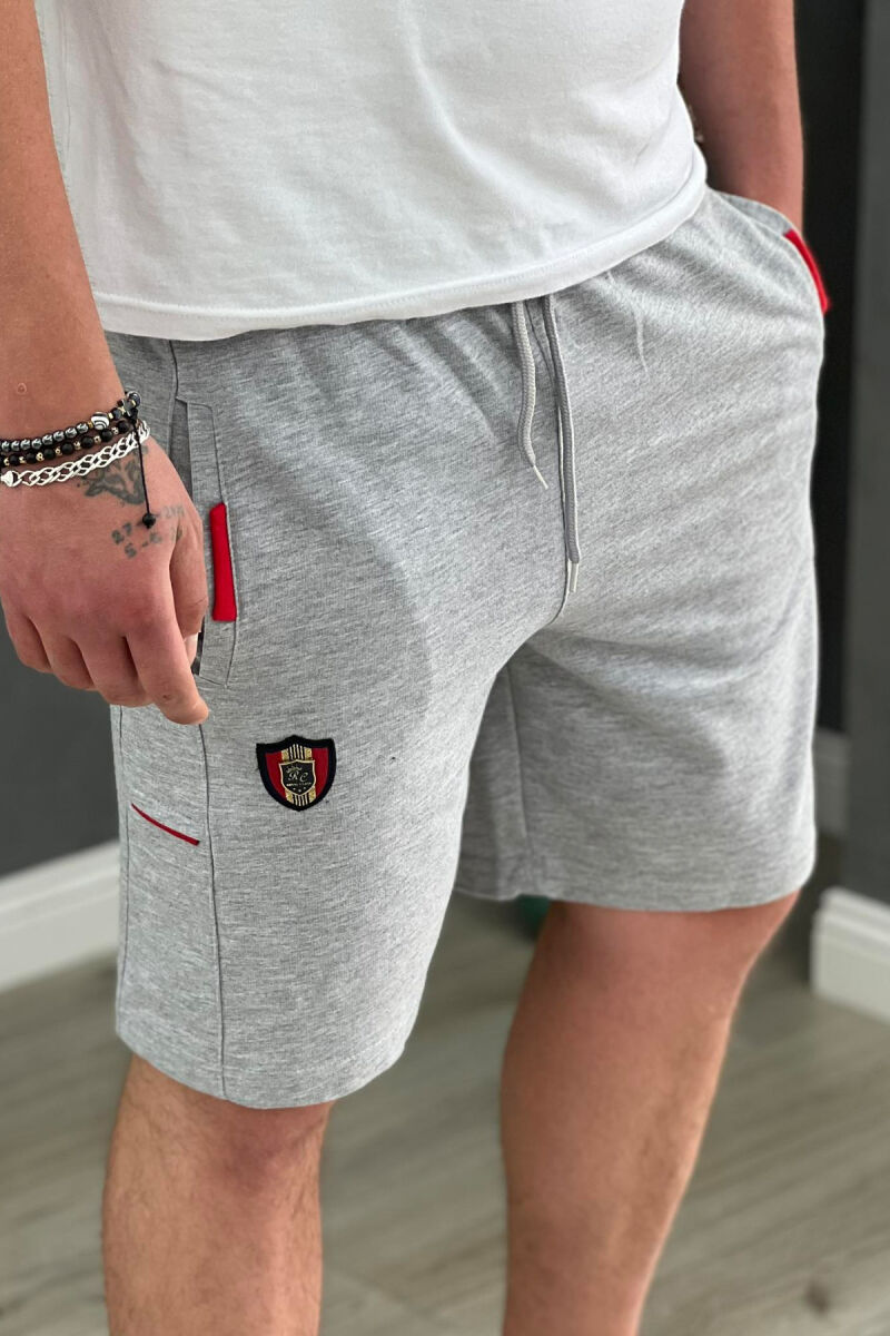 STAMP ROYAL SHORTS MEN LIGHT GREY/GZ - 2