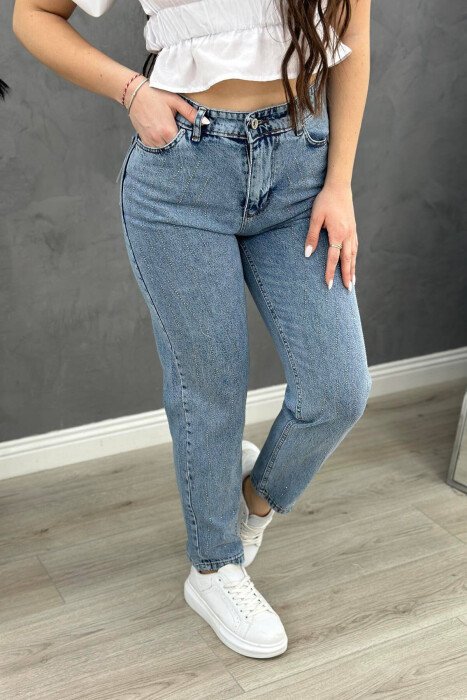 STONES DENIM WOMAN JEANS LIGHTBLUE/BZ - KLAUDIO FASHION