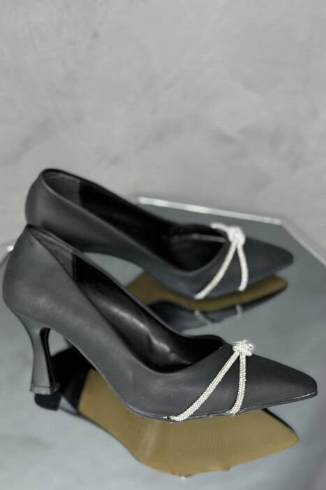 STONES SPARKLE WOMAN HEELS BLACK/ E ZEZE - 2