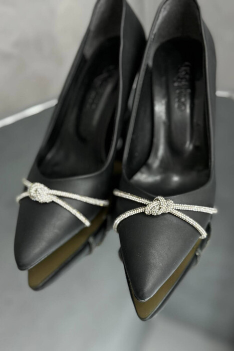STONES SPARKLE WOMAN HEELS BLACK/ E ZEZE - 3