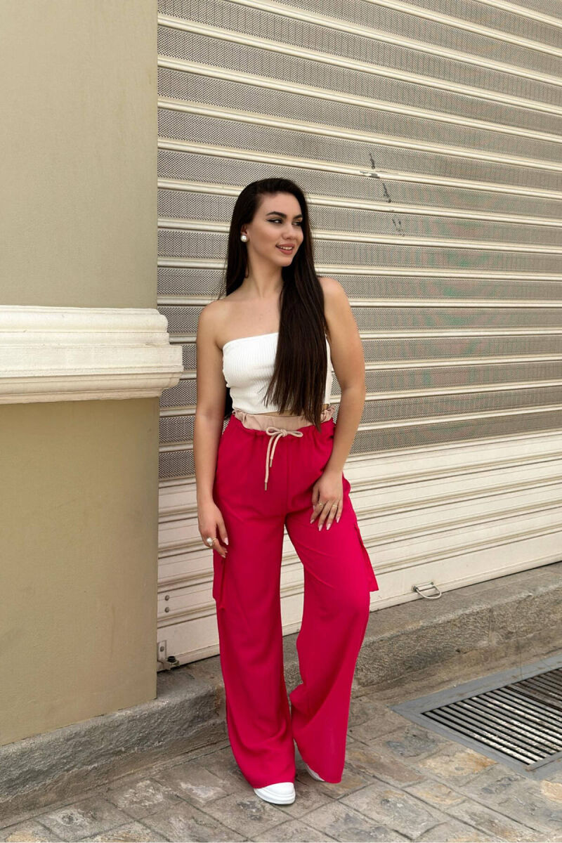 SUMMER COMFY WOMAN CARGO FUCHSIA/CIKLAMI - 3