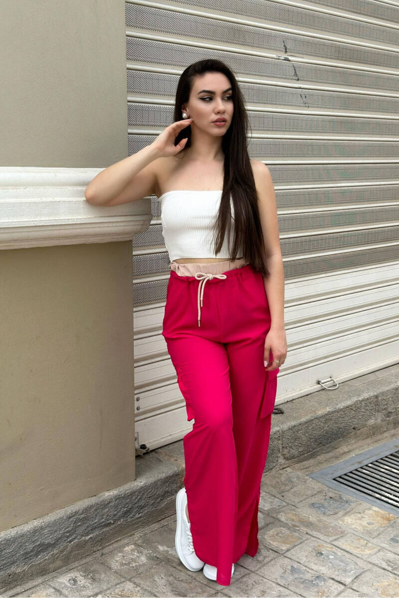 SUMMER COMFY WOMAN CARGO FUCHSIA/CIKLAMI - 5
