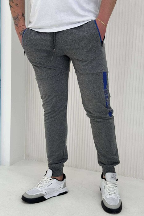 SUPER WRITTING MEN SWEATPANTS GREY/GRI - 1