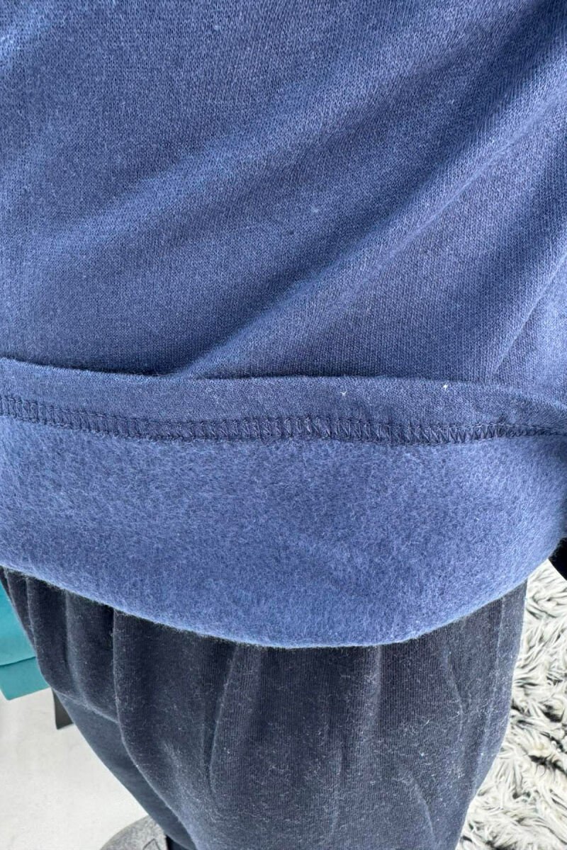 SWEATSHIRT+TROUSERS SMALL LOGO MEN PYJAMAS BLUE/BLU - 5