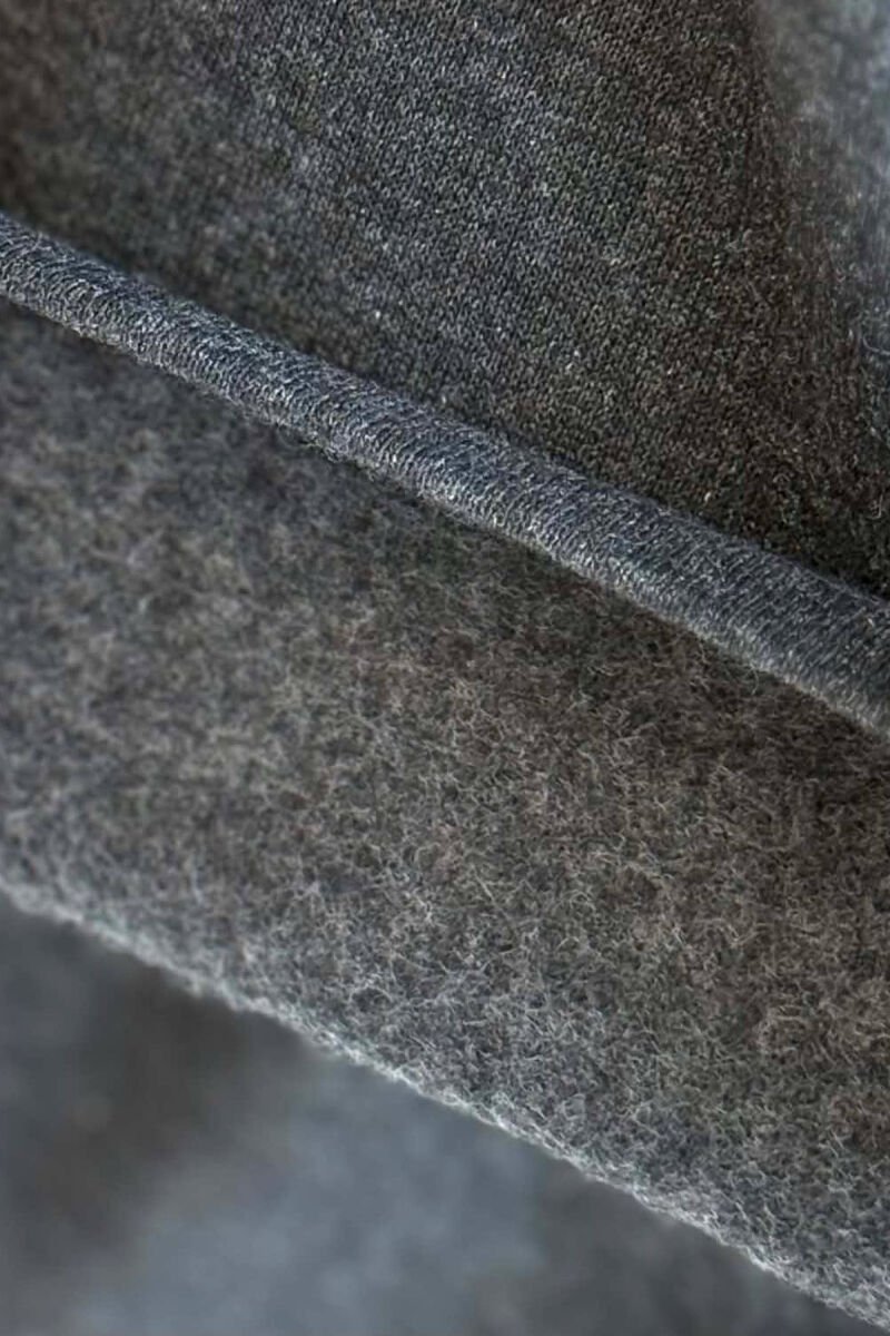 SWEATSHIRT+TROUSERS SMALL LOGO MEN PYJAMAS DARK GREY/GEE - 4